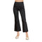 Side Zip Crop Flare - Denny's