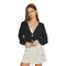 Cropped V-Neck Cardigan - Denny's