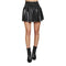 Laser Cut Pleather Skirt - Denny's