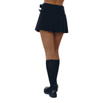 Double Belted Pleated Mini Skirt - Denny's