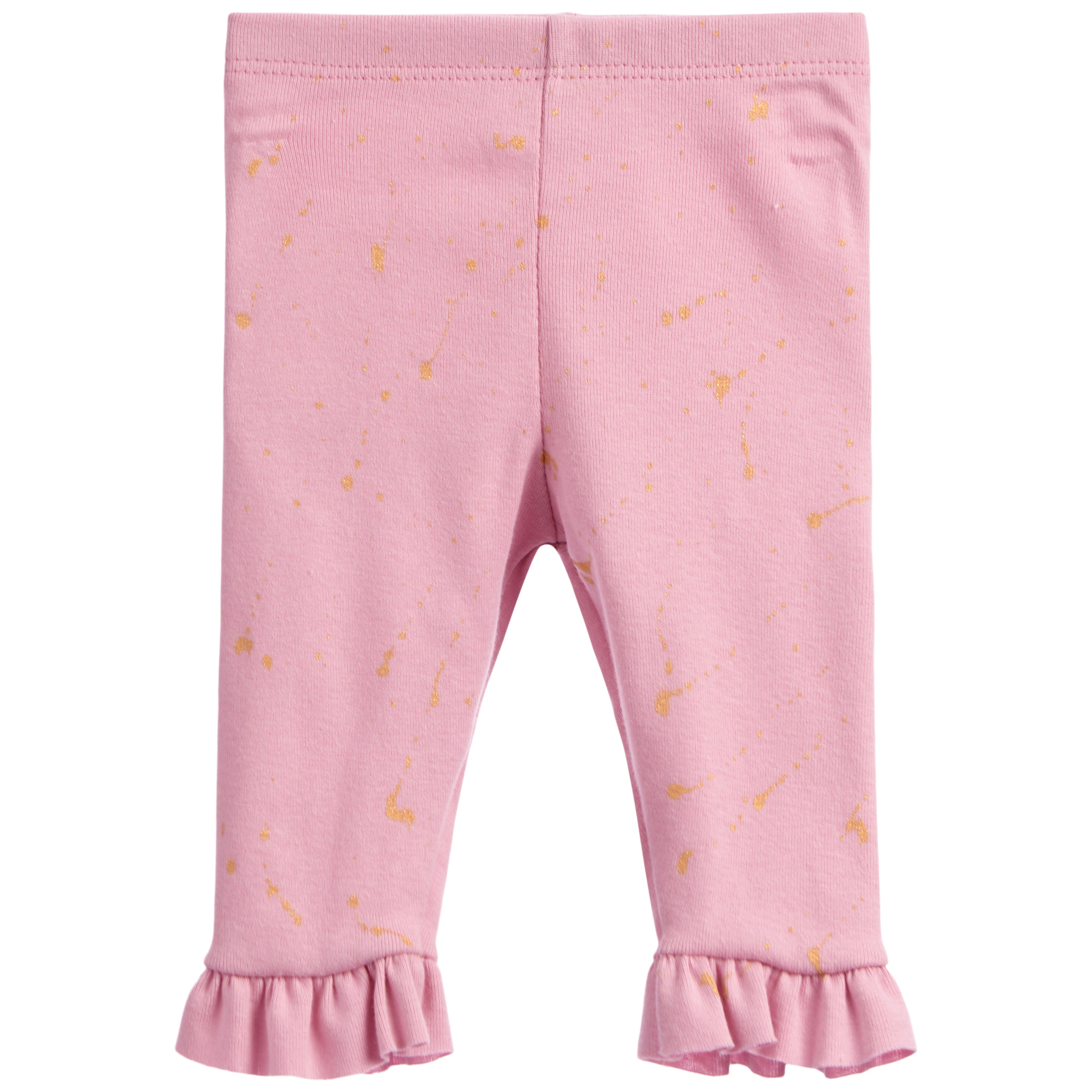 3pc Gold Splatt Ruffle Kimono Set - Denny's