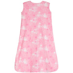 Pink Spray Star Sleep Sac - Denny's