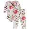 2pc Creme Floral Onesie Set - Denny's