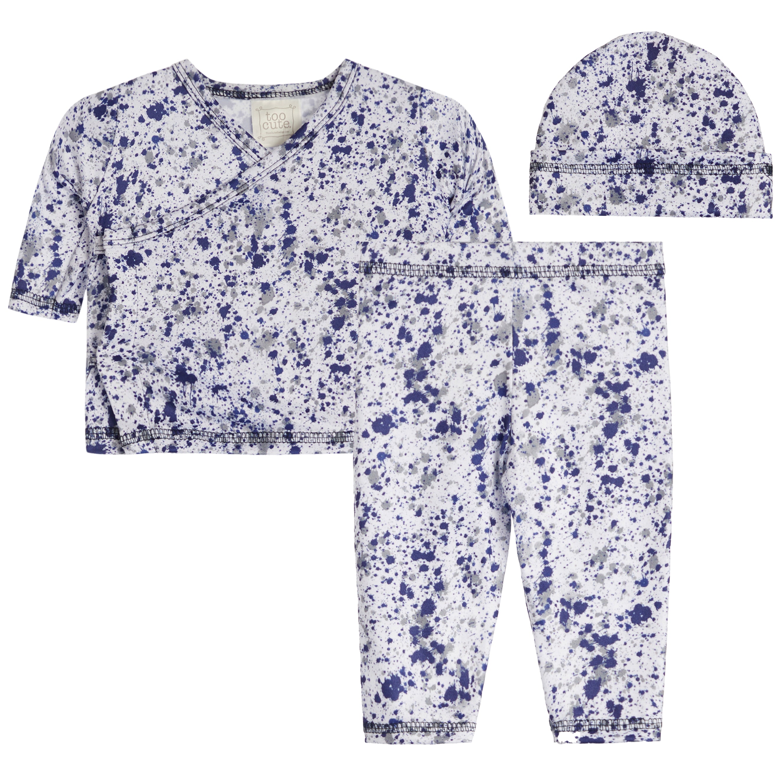 3pc Kimono Speckle Take Home Set - Denny's