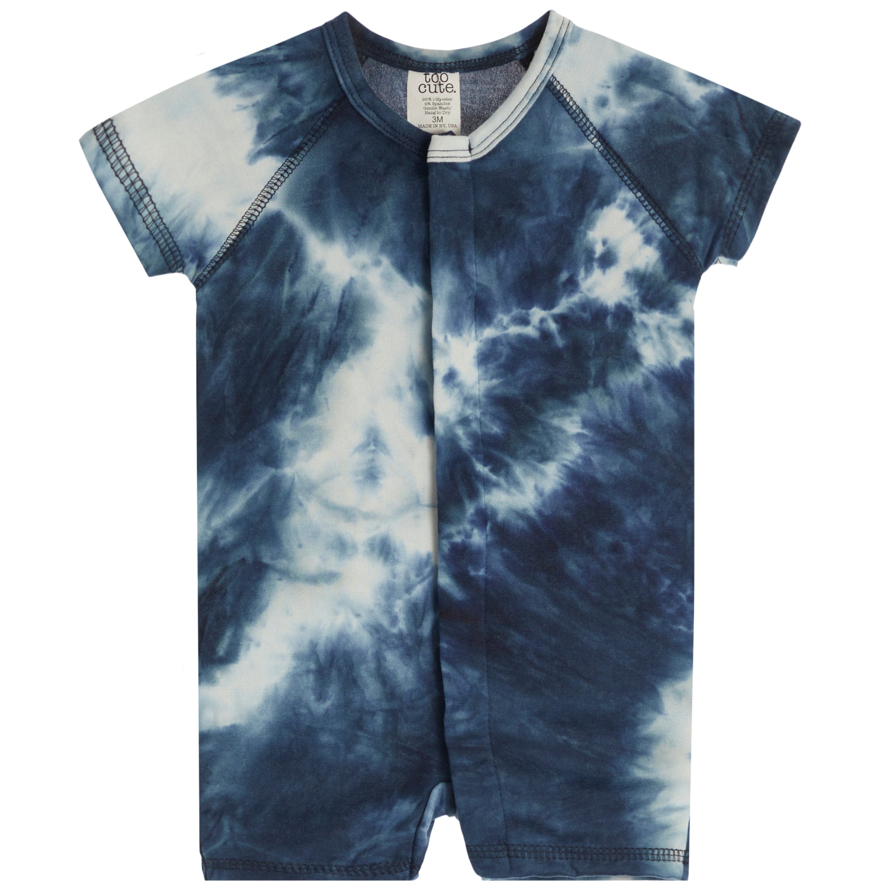 Tie Dye Raglan Romper - Denny's