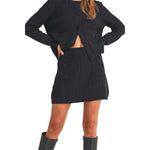 Knit Mini Skirt - Denny's
