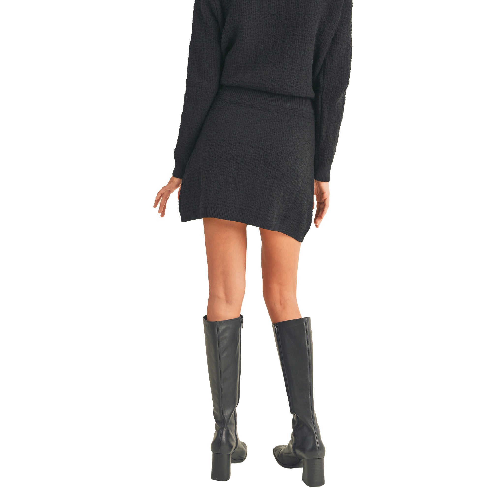Knit Mini Skirt - Denny's