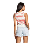 Gaby Stripe Knit Tank - Denny's