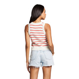 Gaby Stripe Knit Tank - Denny's