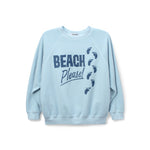 Beach Please Raglan Sweatshirt - Denny's