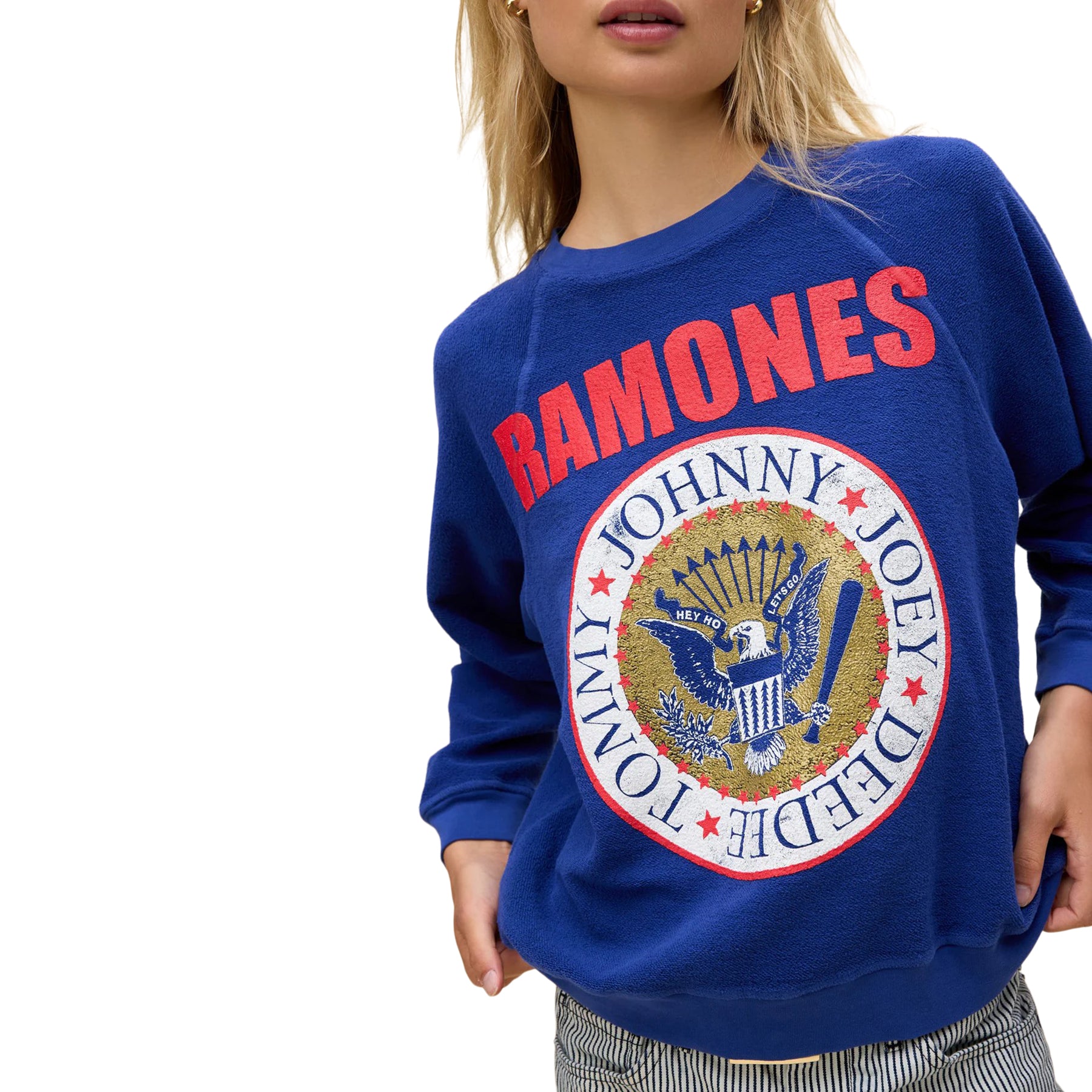 Ramones Gold Seal Raglan Sweatshirt - Denny's