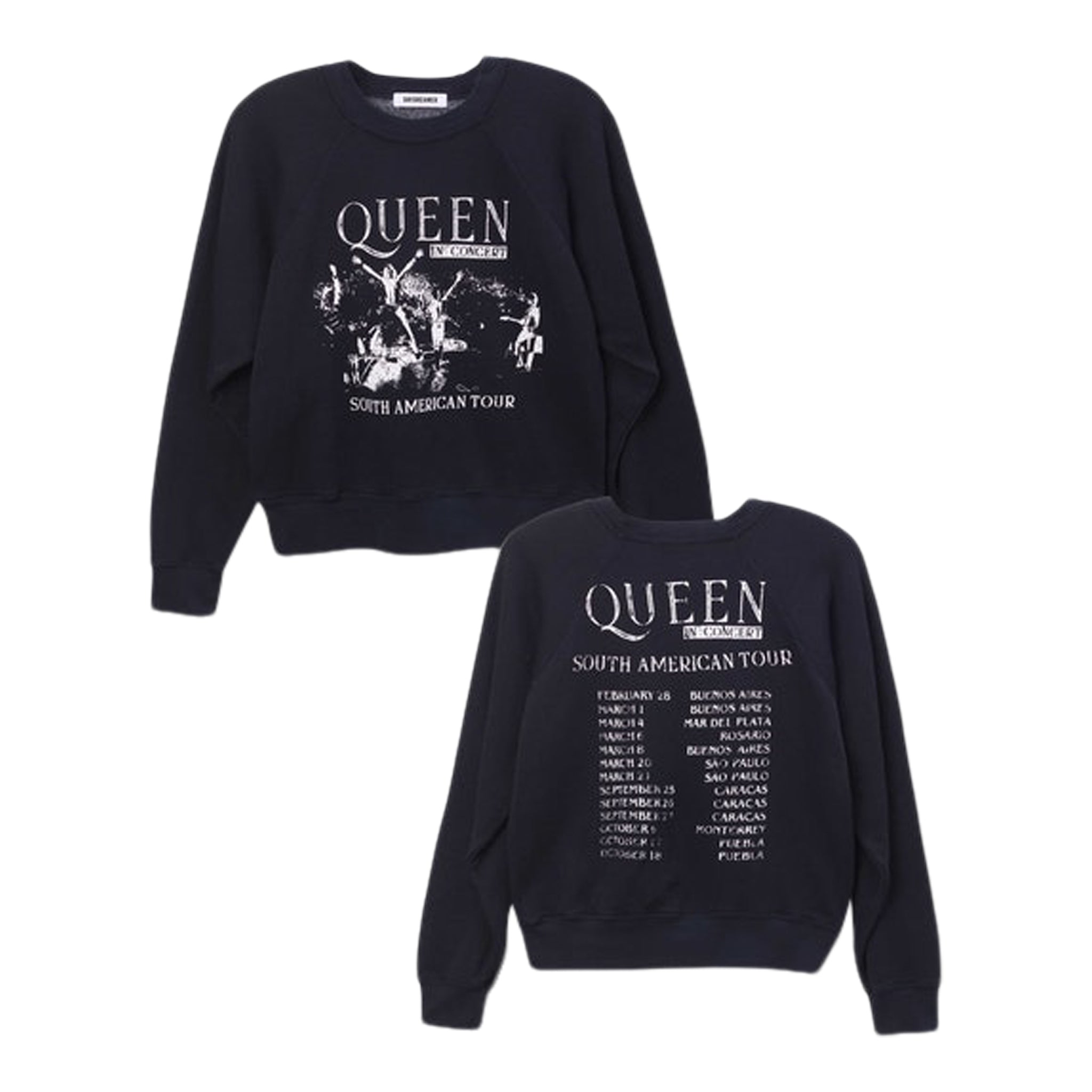Queen South American Tour Sweatshirt - Denny's