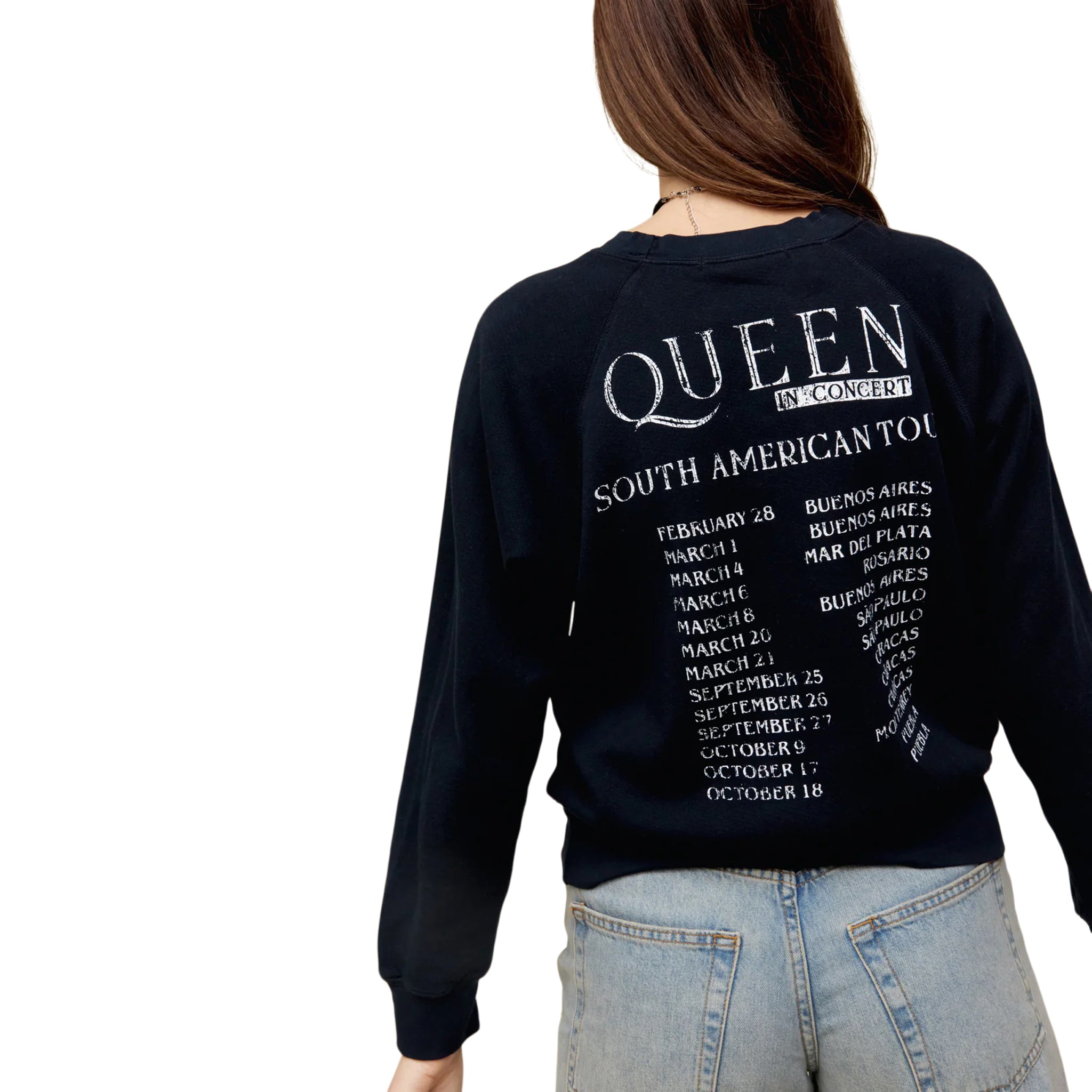 Queen South American Tour Sweatshirt - Denny's