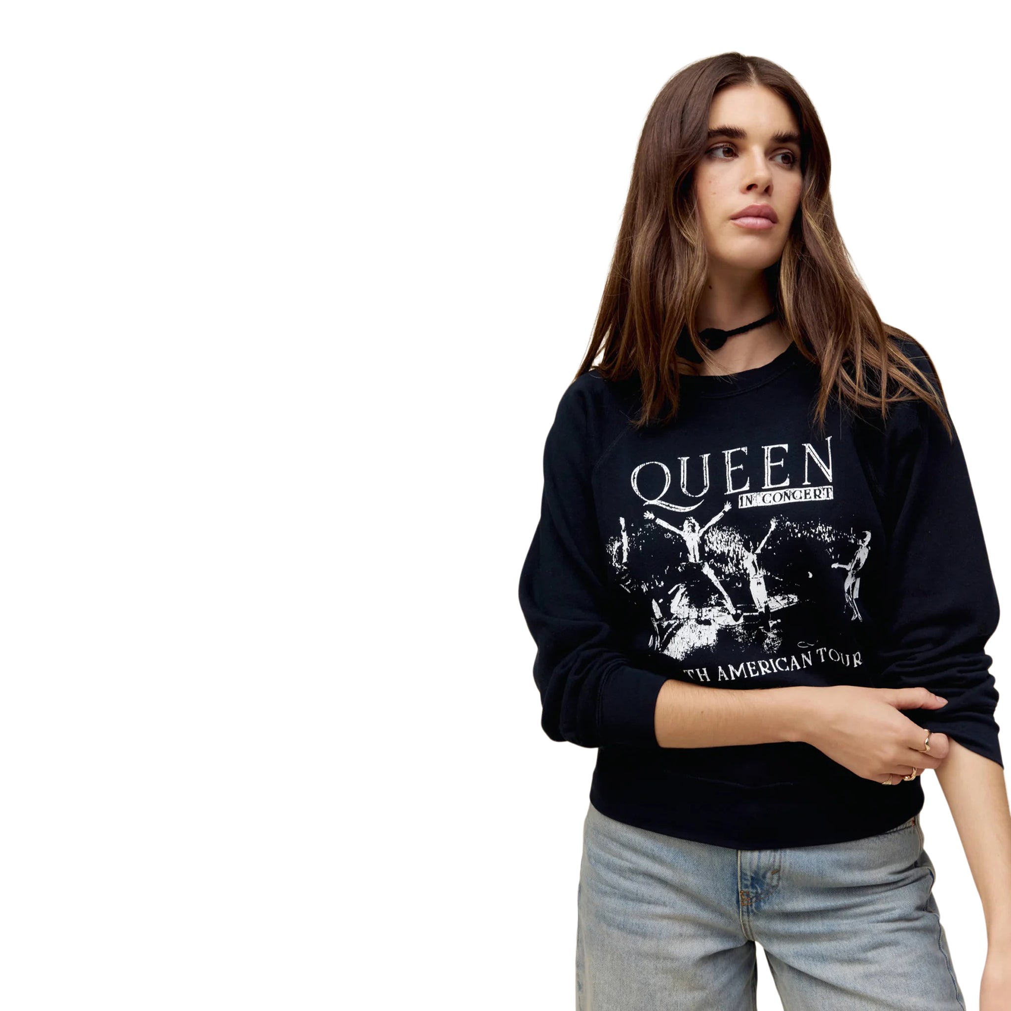 Queen South American Tour Sweatshirt - Denny's
