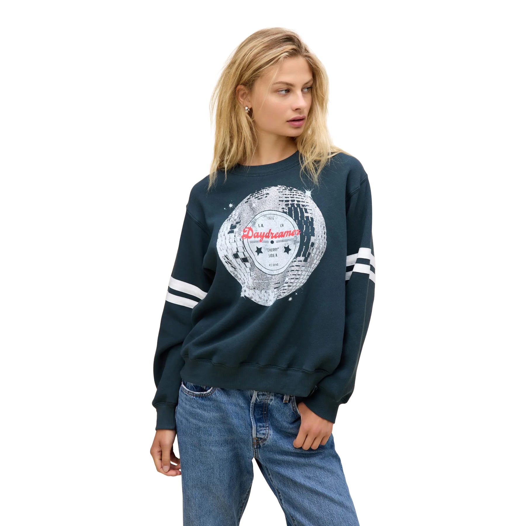 Daydreamer DIsco Ball Sweatshirt - Denny's