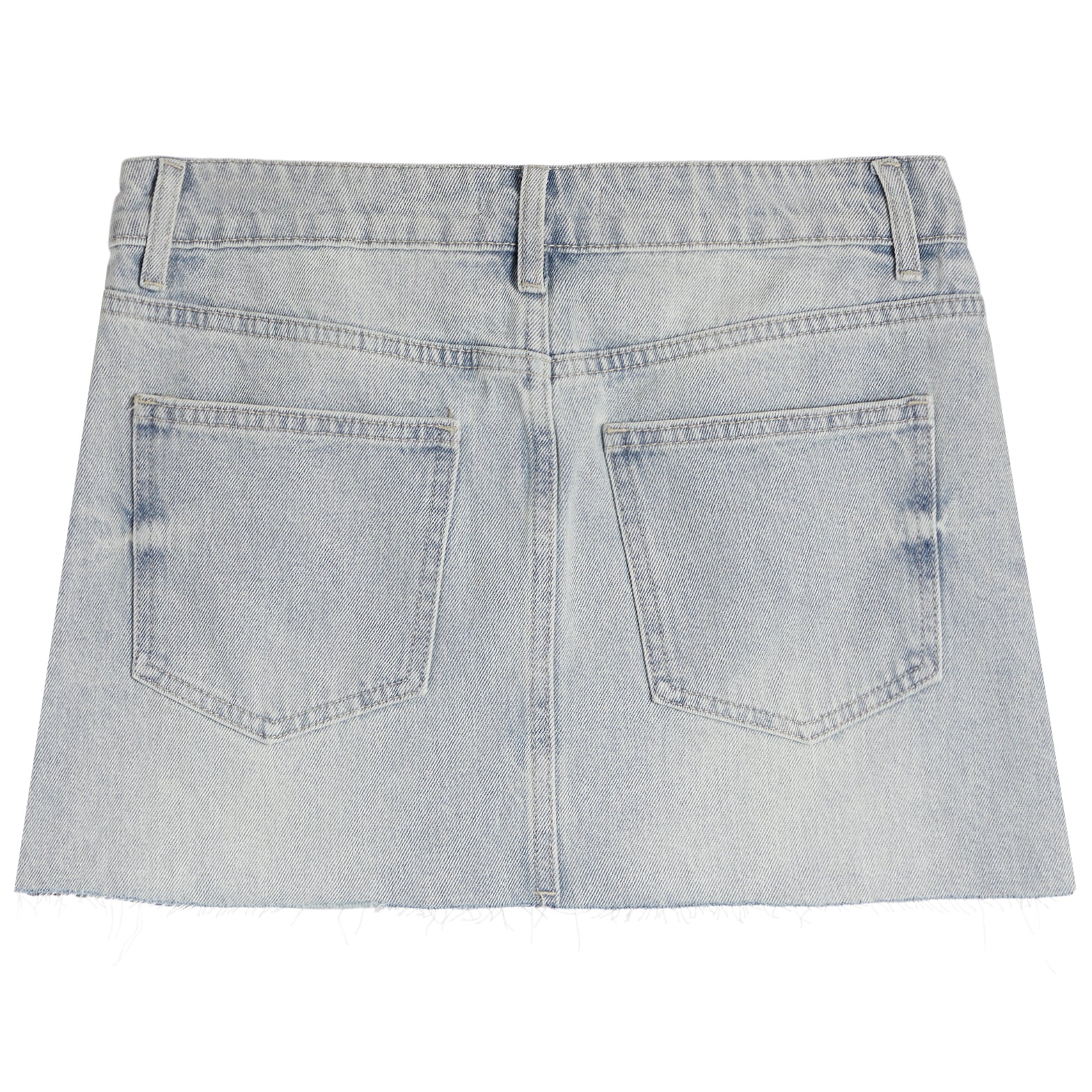 Low Rise Denim Micro Mini Skirt - Denny's