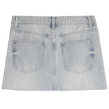 Low Rise Denim Micro Mini Skirt - Denny's
