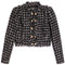 Samantha Boucle Crop Jacket - Denny's