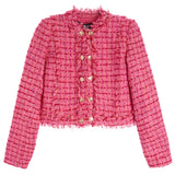 Samantha Boucle Crop Jacket - Denny's