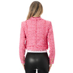 Samantha Boucle Crop Jacket - Denny's