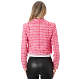 Samantha Boucle Crop Jacket - Denny's