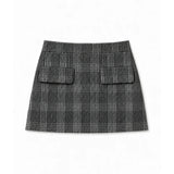 Sara Plaid Mini Skirt