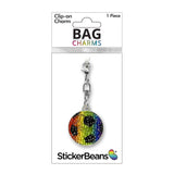 SB Rainbow Soccer Ball Charm