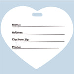 Blue Spirit Heart Bag Tag - Denny's