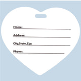 Blue Spirit Heart Bag Tag - Denny's
