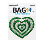 Green Spirit Heart Bag Tag - Denny's