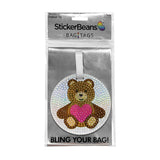 Teddy Bear Bag Tag