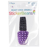 Purple Nail Polish Sticker - Denny's