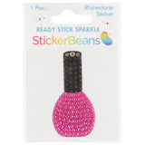Hot Pink Polish Sticker - Denny's