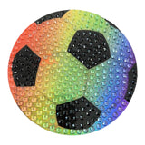 The Rainbow Soccer Ball Sticker - Denny's