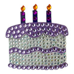 Purple Birthday Cake - Denny's