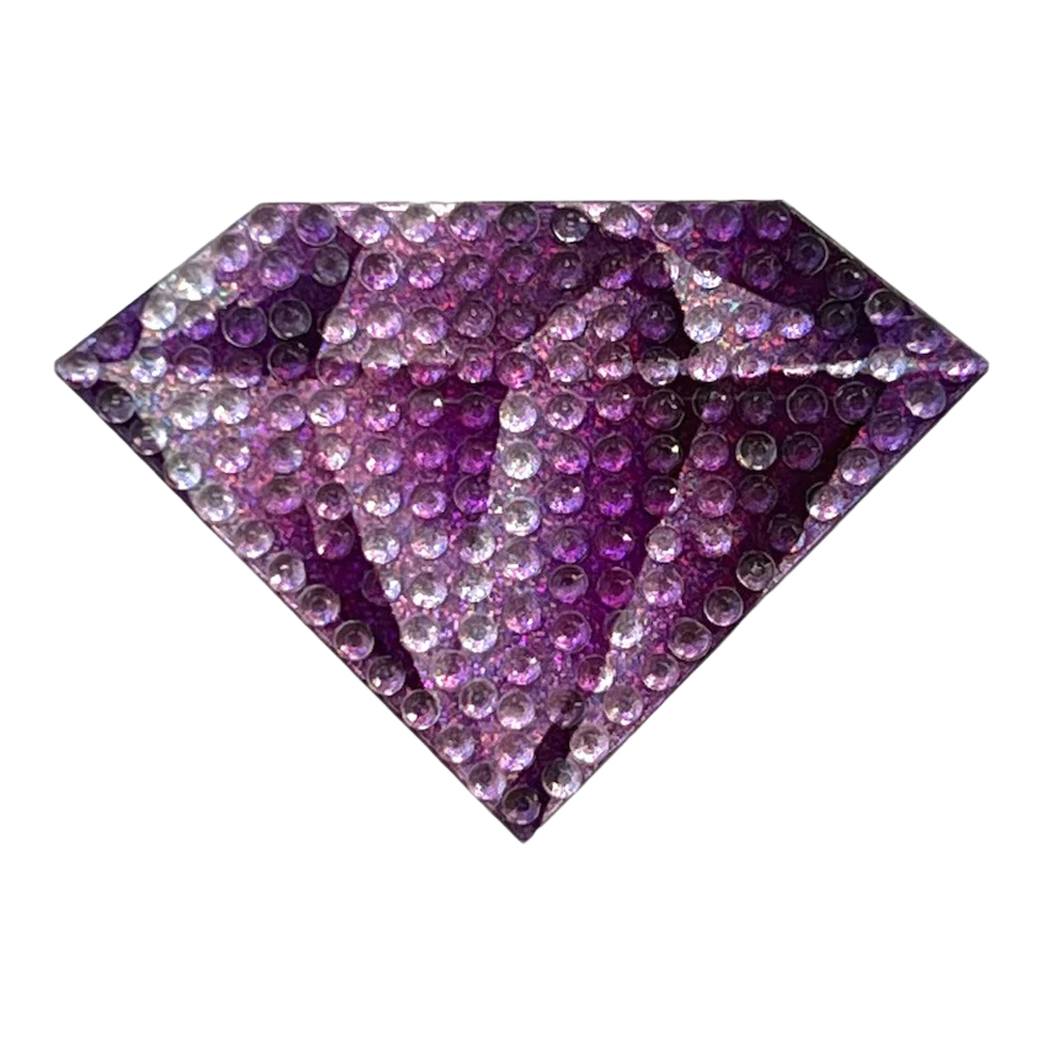 The Rhinestone Purple Diamond 2" - Denny's