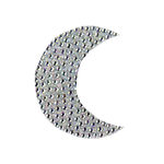 Moon 2inch Sticker - Denny's