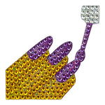 The GLOSSLABS Mani Stickers - Denny's