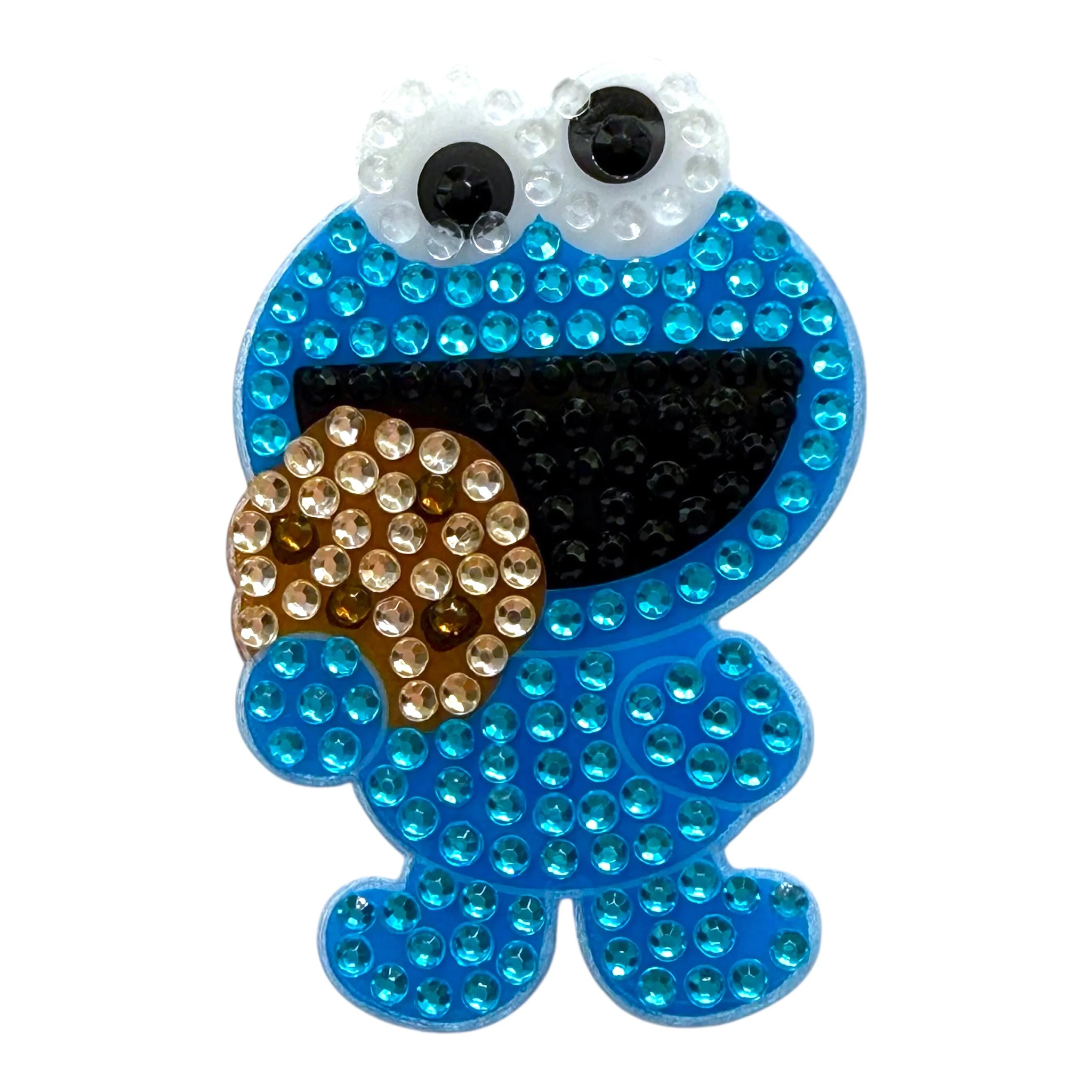 The Rhinestone Cookie Monster Sticker - Denny's