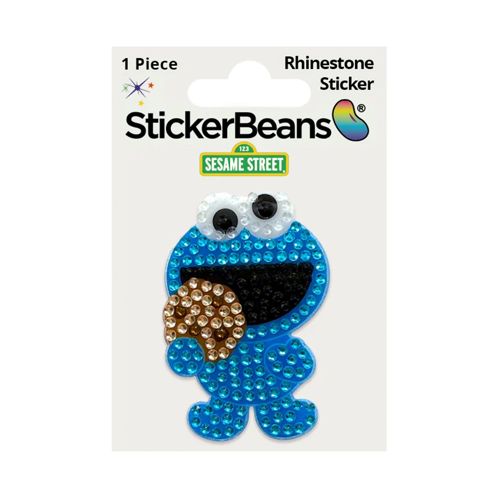 The Rhinestone Cookie Monster Sticker - Denny's