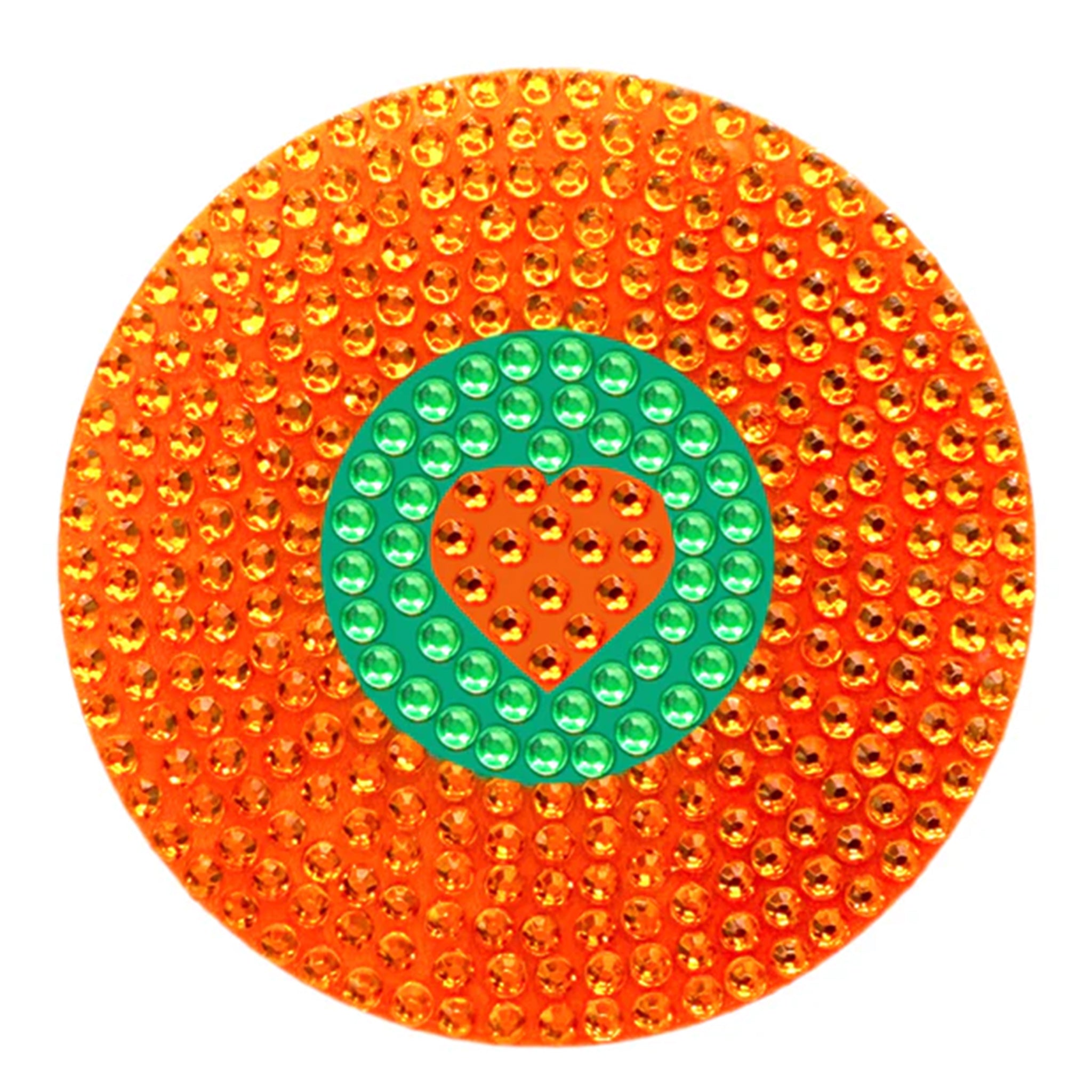 Orange Record Sticker - Denny's
