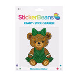 The Green Cheer Bear 5" Sticker