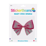 Pink Bow 5" Sticker