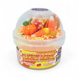 Candy Corn Cookie Dough Slime - Denny's