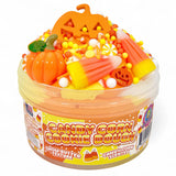 Candy Corn Cookie Dough Slime - Denny's
