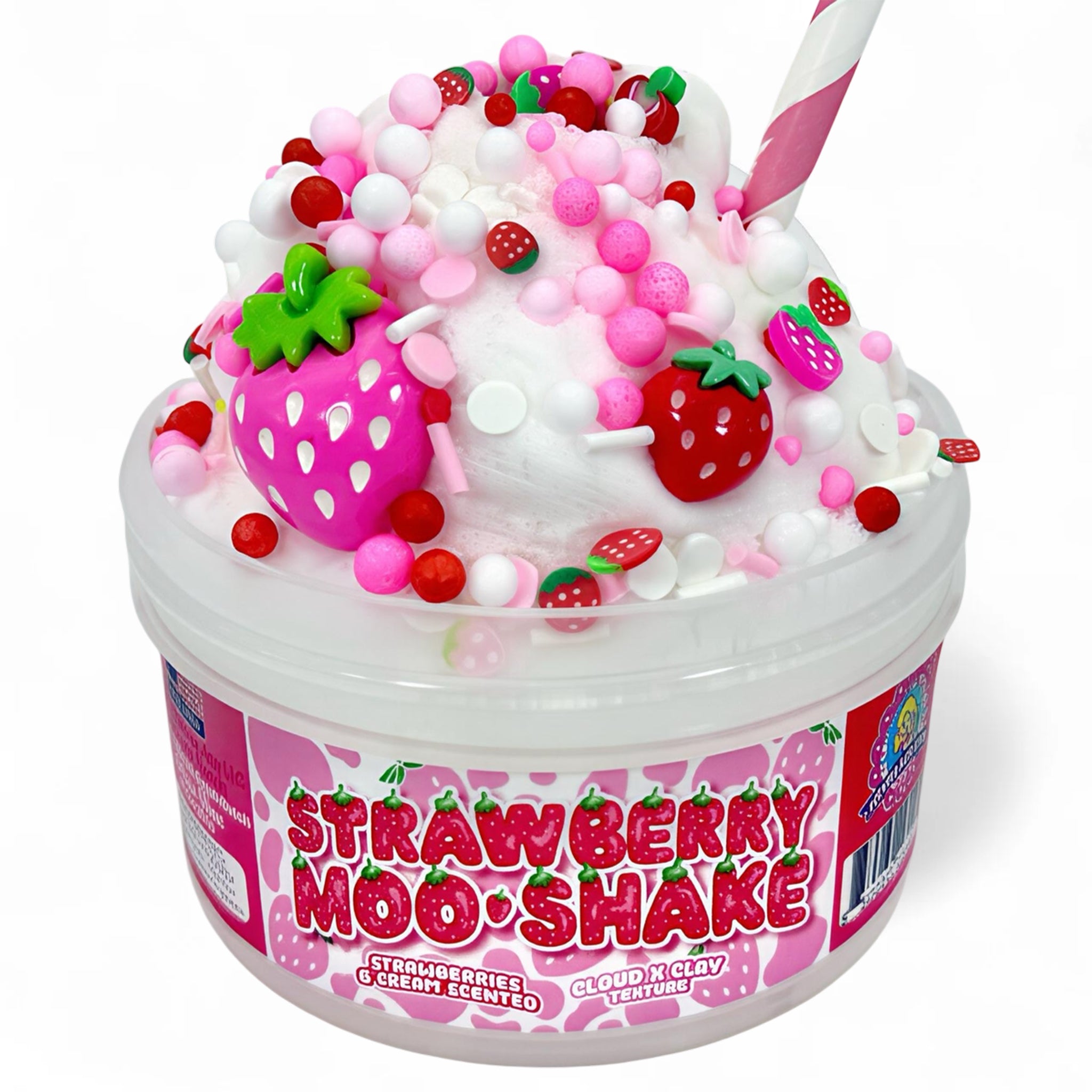 Strawberry Moo Shake Slime - Denny's