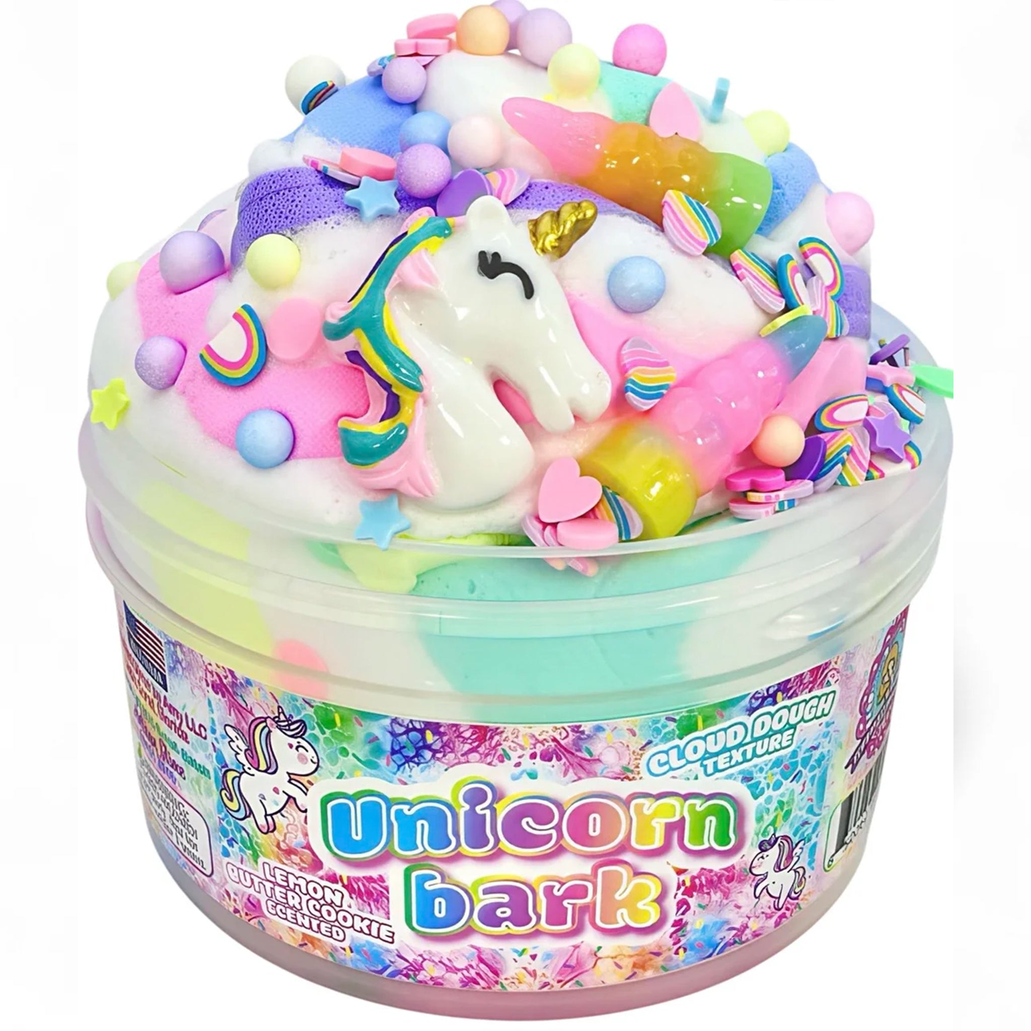 Unicorn Bark Slime - Denny's