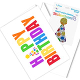 Happy Birthday Greeting Card - Denny's