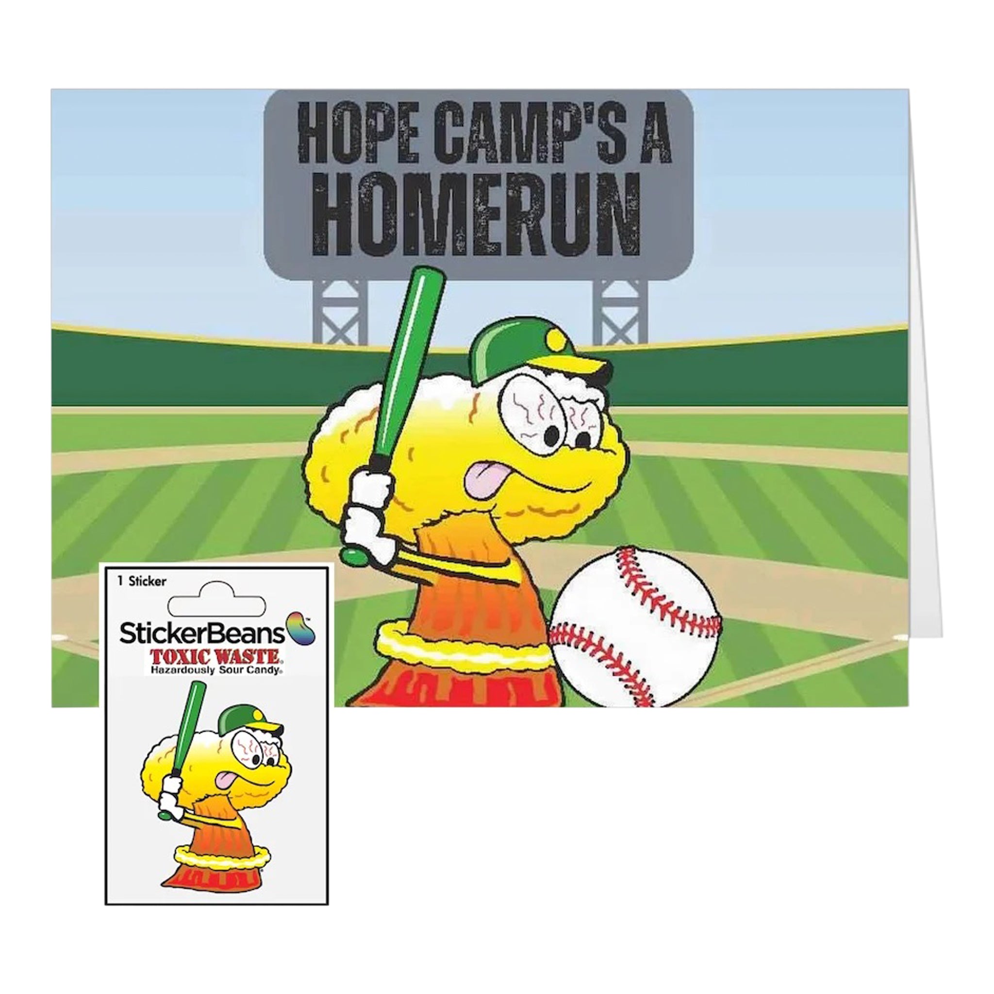 Toxic Waste Set Of 3 Greeting Cards - Denny's