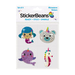 The Whimsical Set of 4 Stickers - Denny's